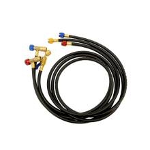 JEU DE 3 FLEXIBLES 1M50 AVEC VANNE ZERO EMISSION VZE-755 LINSTRUMENT